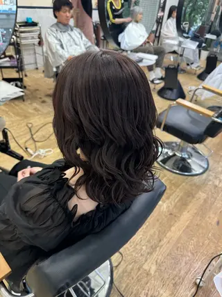 ミディアム 海外ヘア/ハイライト /★RIN★のヘアスタイル