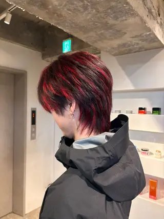 カラー メンズ AITOKYO たけし／メンズのヘアスタイル