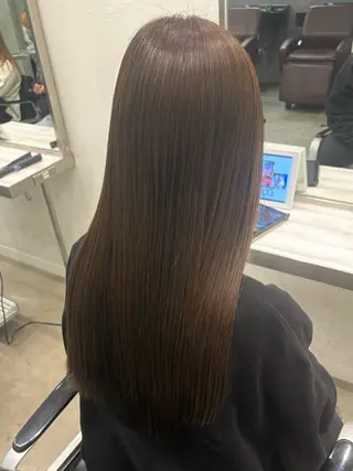 ロング カラー 韓国ヘア🇰🇷 HINAのヘアスタイル