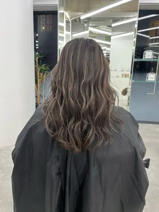 セミロング カラー 森龍馬 メンズ専門美容師のヘアスタイル