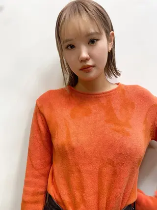 ショート カラー nambu-GARDEN所属・上田 昂雅のヘアスタイル