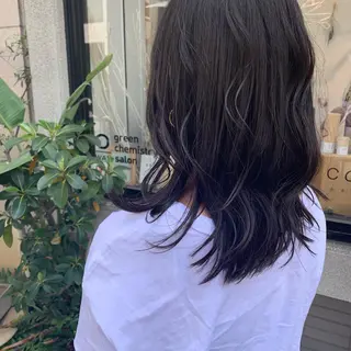 ロング 艶髪color💎髪 質改善ストレート大吉のヘアスタイル