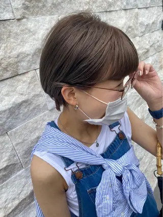 ショート クスカワ ノリエのヘアスタイル