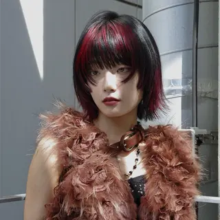 ショート カラー Hair & make Lamp所属・梅田のブリーチ特化 美容師KAI🥰のヘアスタイル