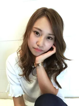 セミロング H by Real meのヘアスタイル