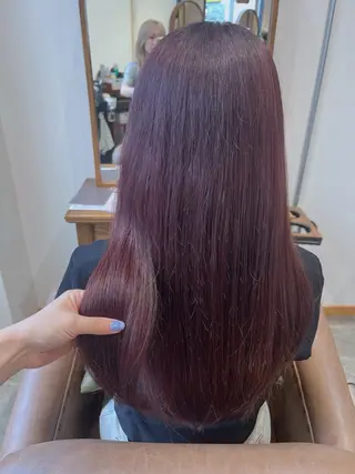 ロング 緒方 つばさのヘアスタイル