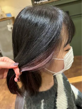 ミディアム カラー ROPE🫧 フウカのヘアスタイル
