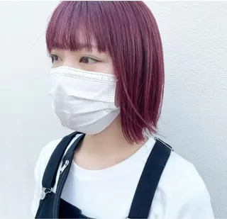 ショート カラー 透明感・艶カラー/ 坂田友梨奈のヘアスタイル