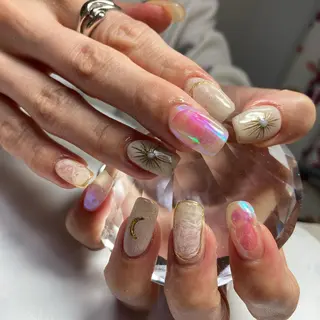 ミディアム ネイル nail yukkoのネイルデザイン
