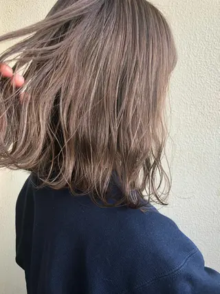 ミディアム 森本裕/オーナー/ スパイラルパーマのヘアスタイル