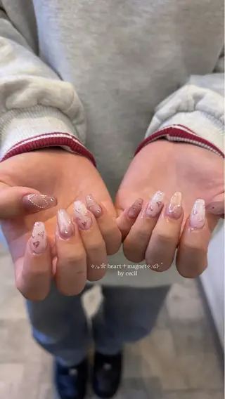 ネイル GRANDE大須 Cecil💜のネイルデザイン