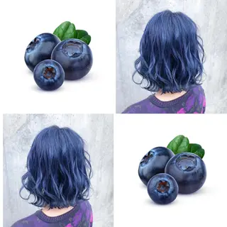 ミディアム カラー 似合わせパーマ🔥 渡邉愛斗のヘアスタイル