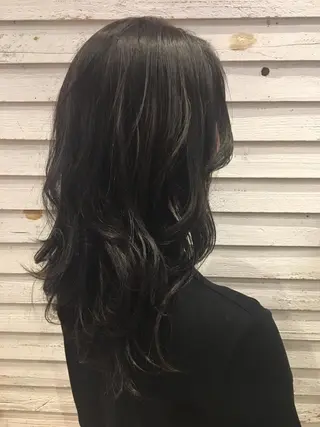 ミディアム カラー NEWI 京橋 【yoko】のヘアスタイル