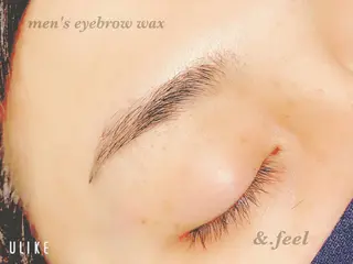 メンズ アイブロウ &.feel エンフィールのマツエク・マツパデザイン