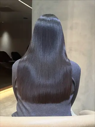 ロング R'eel所属・ボブ／髪質改善 ／銀座のヘアスタイル