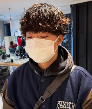 パーマ メンズ RUA💜‪ ‪モデル様募集中💜のヘアスタイル