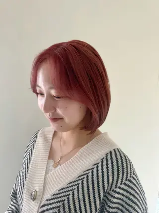 ショート 韓国🇰🇷ボブ✂︎ レイヤー✂︎三吉明人のヘアスタイル