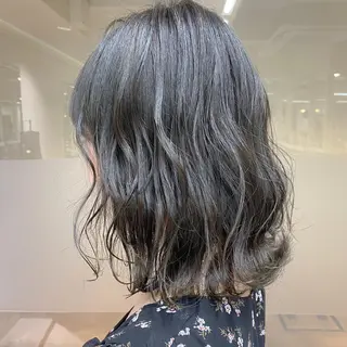 ミディアム カラー SALOWIN神戸三宮East店所属・【透明感、艶髪】西村 有司のヘアスタイル