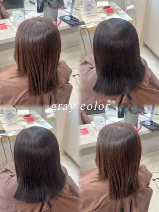 ミディアム 暖色/髪質改善/ ツヤ髪🎀本田愛来のヘアスタイル