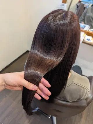 ロング HAIR STORY r-ism next所属・寺田百花/髪質改善/ カットモデル募集のヘアスタイル