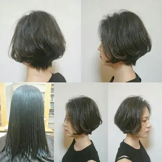 ショート パーマ little×PORTO 元町所属・Topstylist ゆきこのヘアスタイル