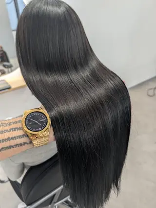 ロング 横川 昇吾のヘアスタイル