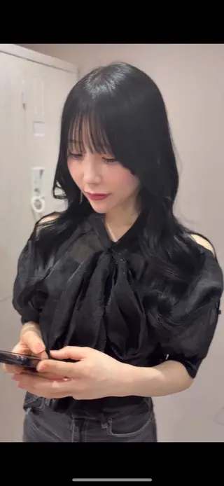 ロング 銀座/オリーブ/ 透明感カラー✨りくのヘアスタイル