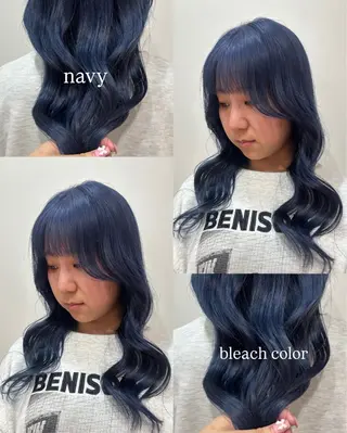 ロング カラー 成人式カラー/ダブル カラー🧸こころのヘアスタイル