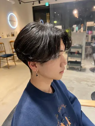 ミディアム パーマ メンズ メンズカットパーマ ✂️ JOYAのヘアスタイル