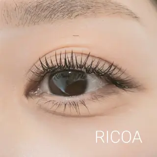 マツエク・マツパ RICOA 酒井のマツエク・マツパデザイン