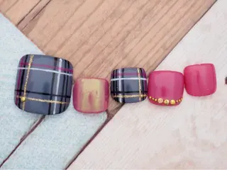 ネイル トップネイリスト Ribbon立川店のネイルデザイン