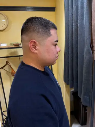 ショート Groomers Tokyo所属・大山慧也/メンズ/ フェード/バーバーのヘアスタイル