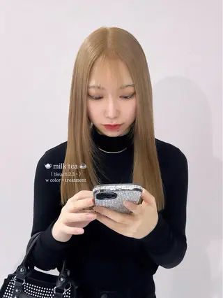 セミロング カラー 🩰‎暖色特化 / 𝐒𝐚𝐤𝐢🤎のヘアスタイル