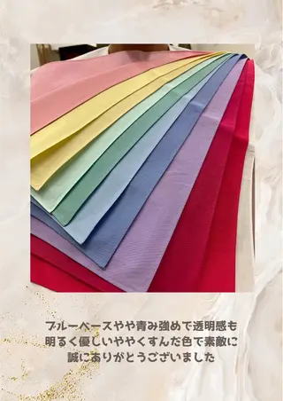 パーソナルカラー診断 自由が丘💐ブルームのその他イメージ