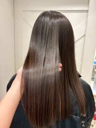 横浜/ミルクティー カラー🤍みうのヘアスタイル