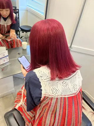 ミディアム カラー Go   Today シェアサロン　横浜店所属・【ただの天才 🎨】のヘアスタイル