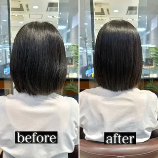 ショート TAYA大阪上本町所属・十場【髪質改善】 【ダブルカラー】のヘアスタイル