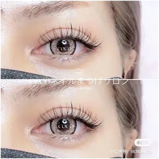 マツエク・マツパ cocoネイル&まつげサロン所属・片平 恭子のマツエク・マツパデザイン