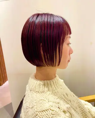 ショート ✂ショート・ボブ専門 顔型診断✂梅崎秀哉のヘアスタイル