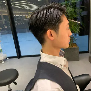 ショート メンズ toki所属・ＳＨＵ ＮＴＡのヘアスタイル