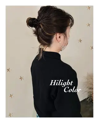 ミディアム カラー パーマ salon AKIRA所属・市川 千夏のヘアスタイル