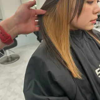 ロング カラー 韓国スタイル🇰🇷 トレンドレイヤー🪡のヘアスタイル