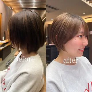 ショート 似合わせ松本 容政のヘアスタイル