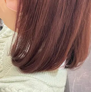 ミディアム カラー 【Atem 大町店】 永森　優里花のヘアスタイル