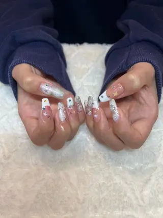 ネイル 韓国🩶Y2Kネイル 💫くれはのネイルデザイン