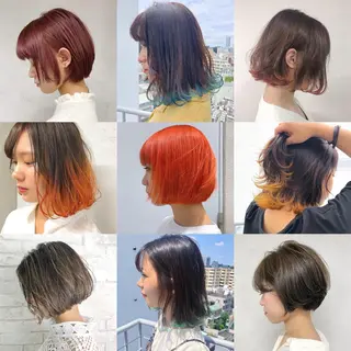 ショート カラー ヘアアレンジ 【池袋/スパイキー ショート】ⓝⓘⓜⓤのヘアスタイル