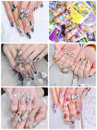 ロング saho by. 1st empireのネイルデザイン