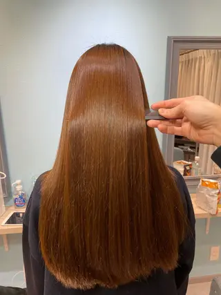 ロング Lia所属・縮毛矯正の達人 ☆　松本のヘアスタイル