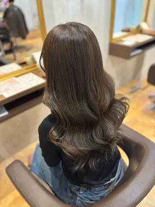 ロング カラー yui🥀/ボブ /ブリーチなしカラーのヘアスタイル