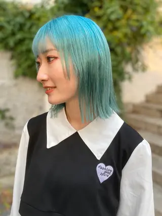 ショート カラー ainico.所属・髪質改善　艶髪✨ Teppeiのヘアスタイル